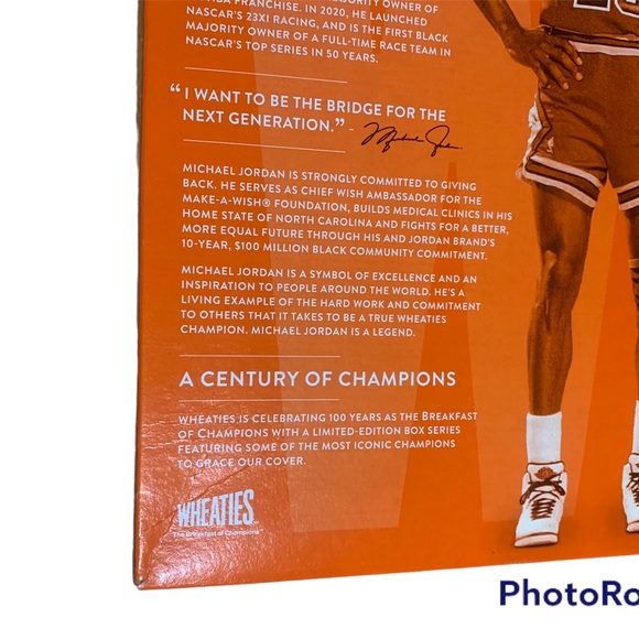 Michael Jordan Wheaties Collector cereal  Box - Picture 3 of 4